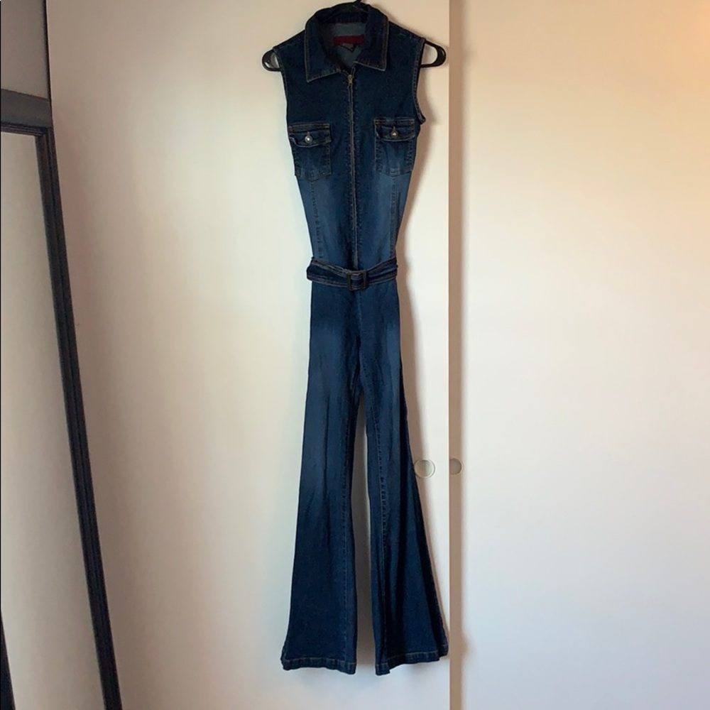 Vintage Denim Jumpsuit